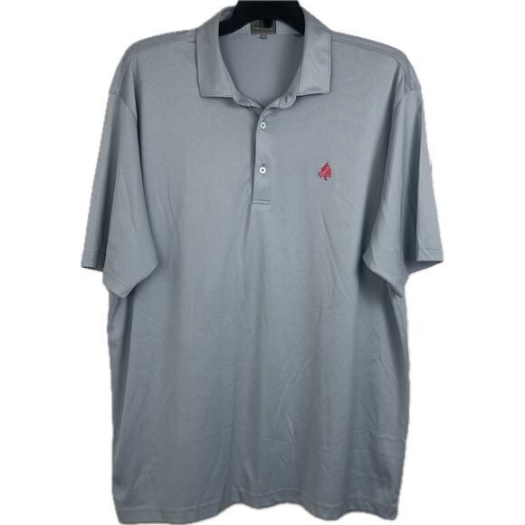 2-Fennec shirts highly evolved Golf polo men's 2XL 1- blue 1- gray Poly/spandex - Picture 4 of 10